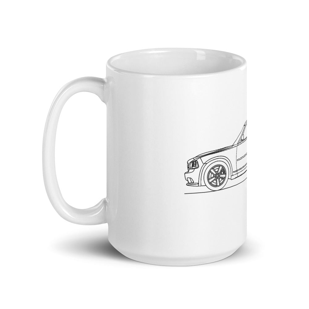 Dodge Charger LX SRT-8 coffee mug design
