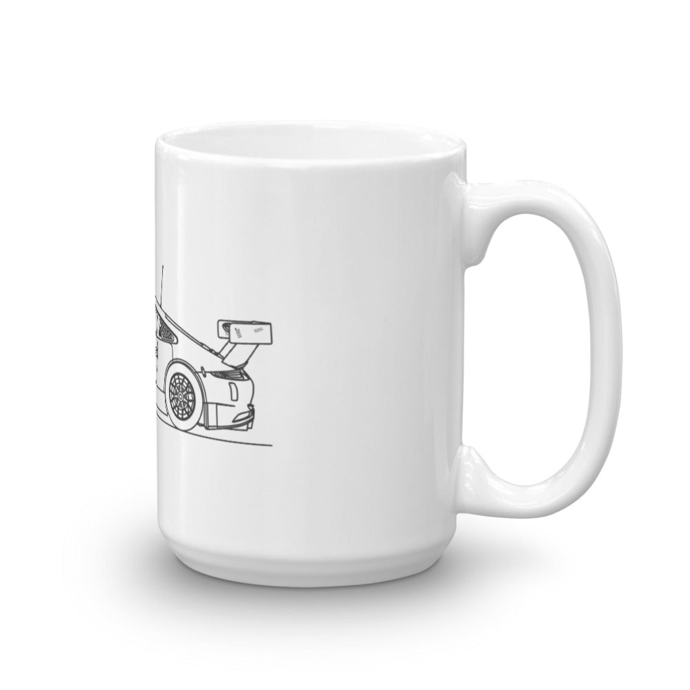 Porsche 911 GT3 mug featuring sleek design