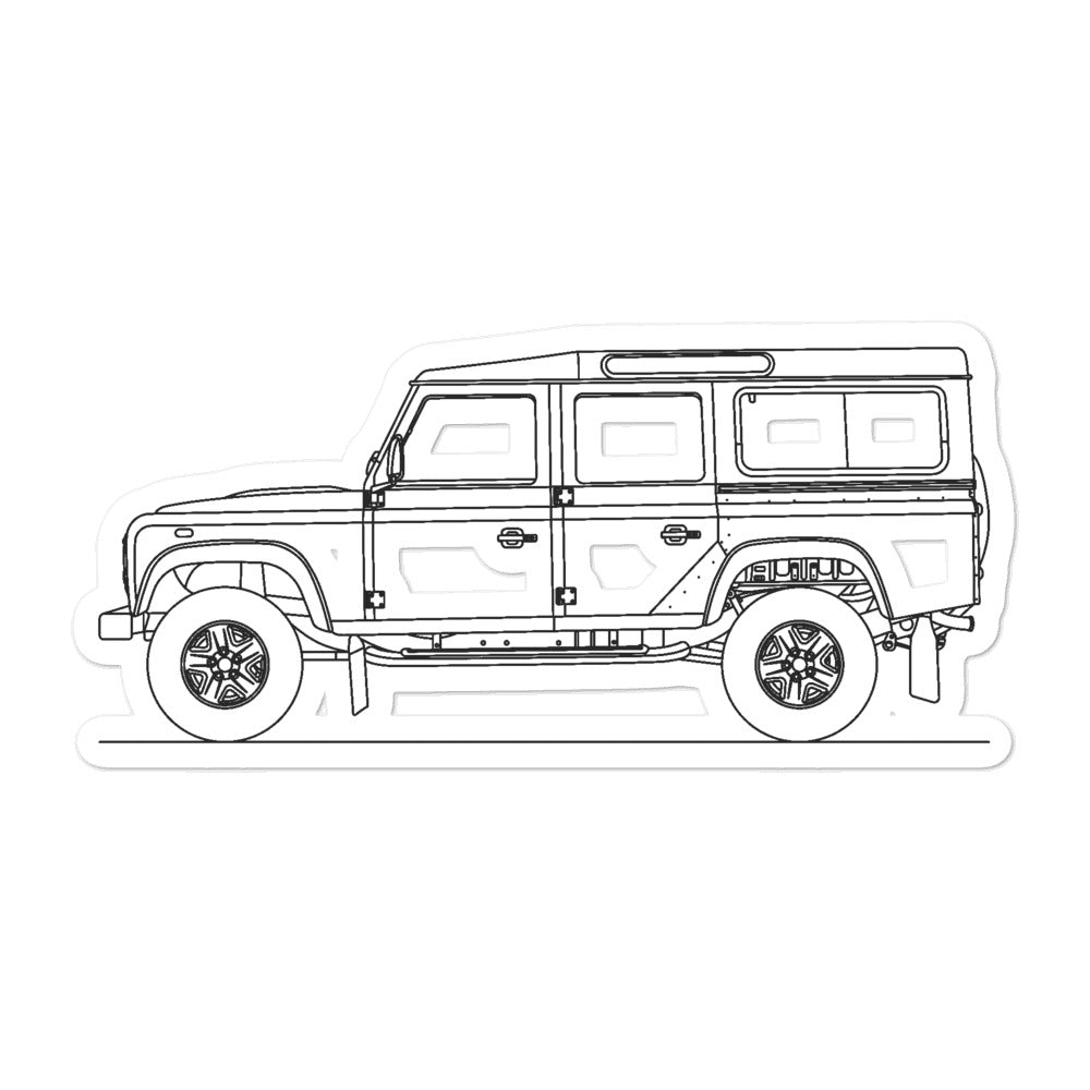 Land Rover Defender 110 Sticker