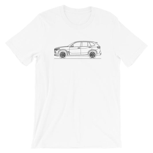BMW G05 X5M Competition t-shirt design displayed