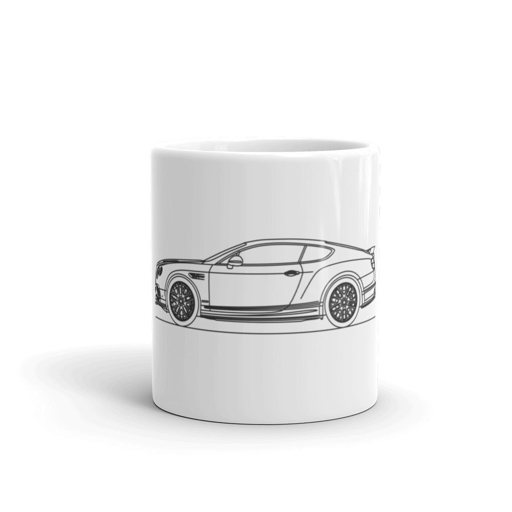 Bentley Continental Supersports minimal mug design