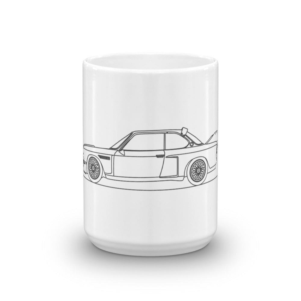 BMW 3.0 CSL mug with sleek design