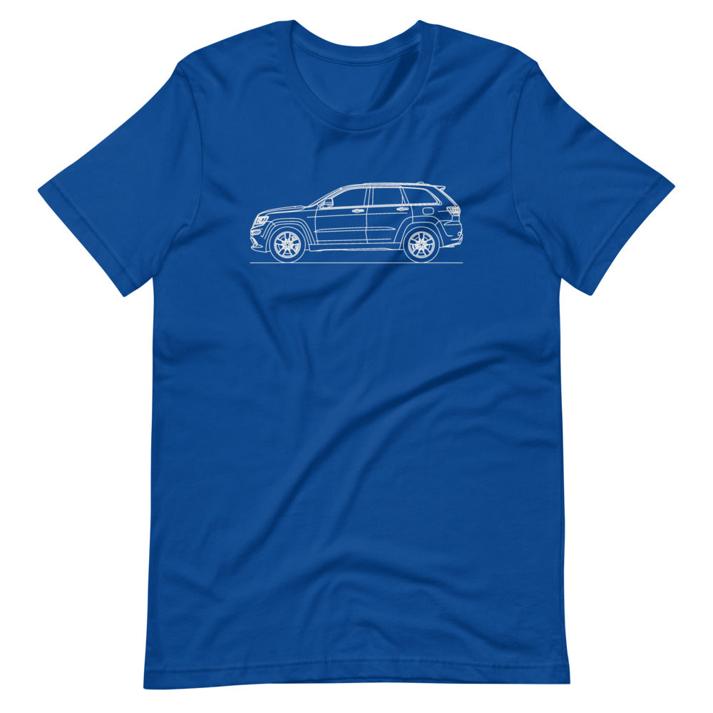 jeep grand cherokee srt8 wk2 t-shirt design