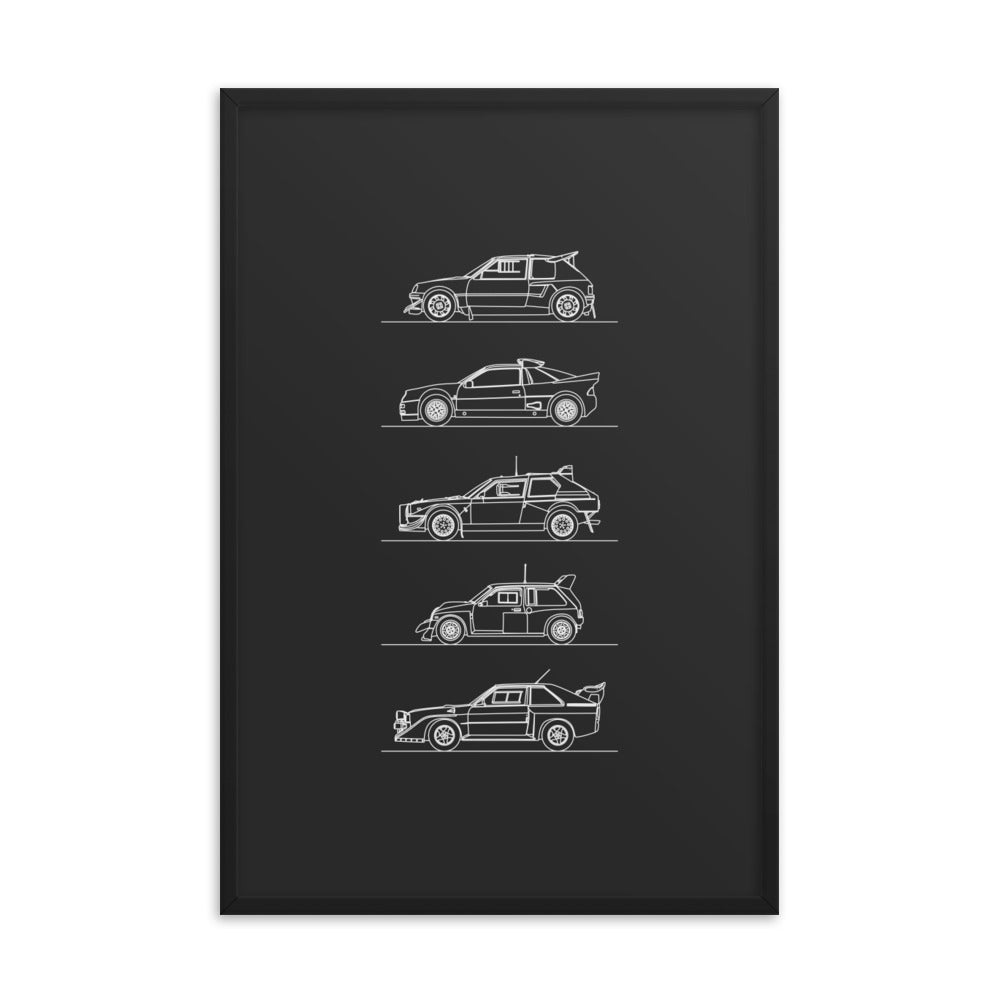 Group B Rally Legends Poster