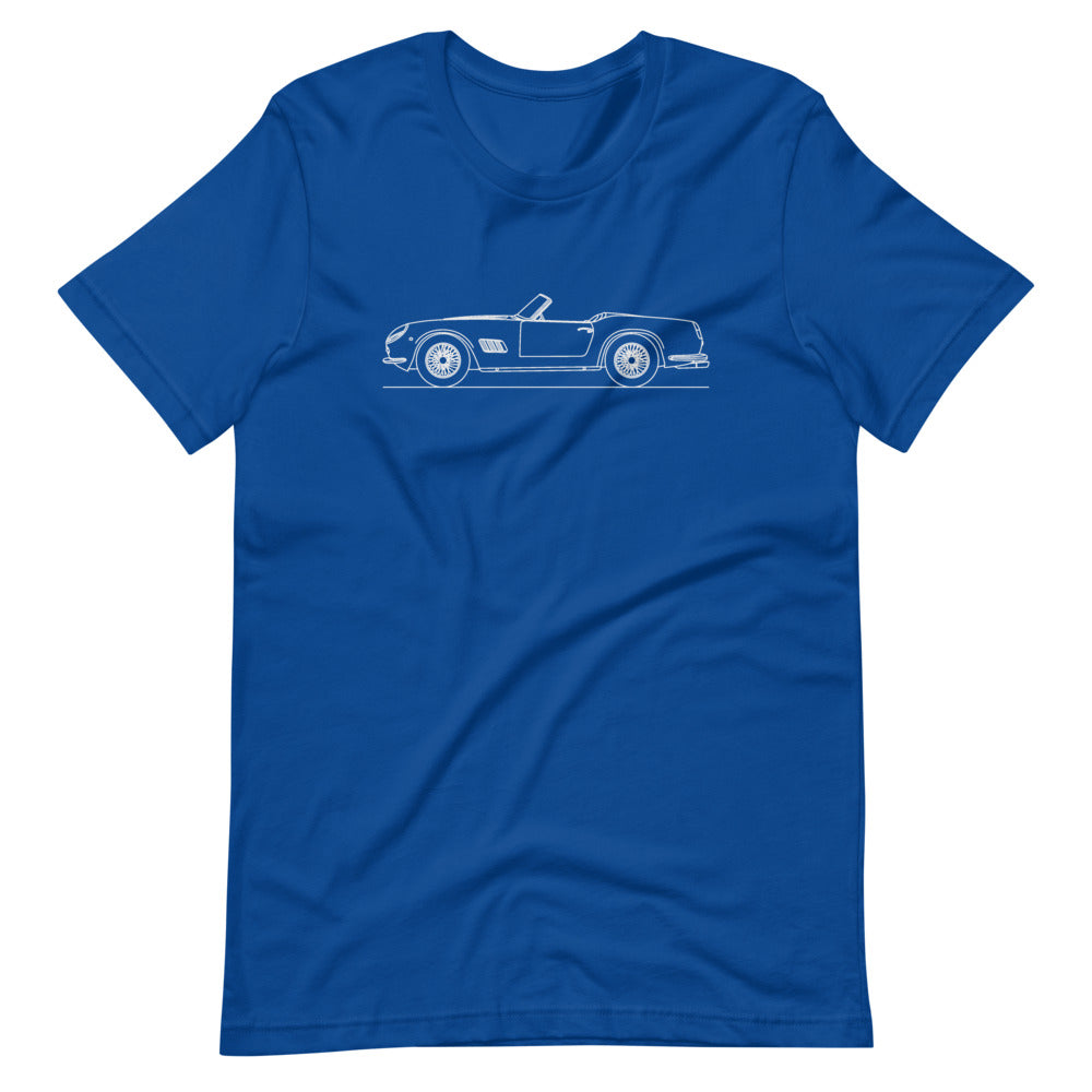 Ferrari 250 GT California silhouette T-shirt design