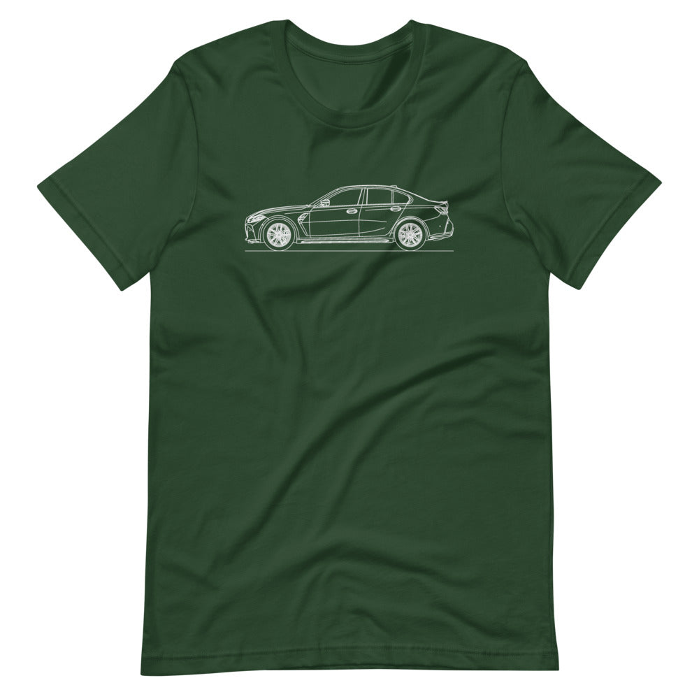 BMW G80 M3 t-shirt in bold design