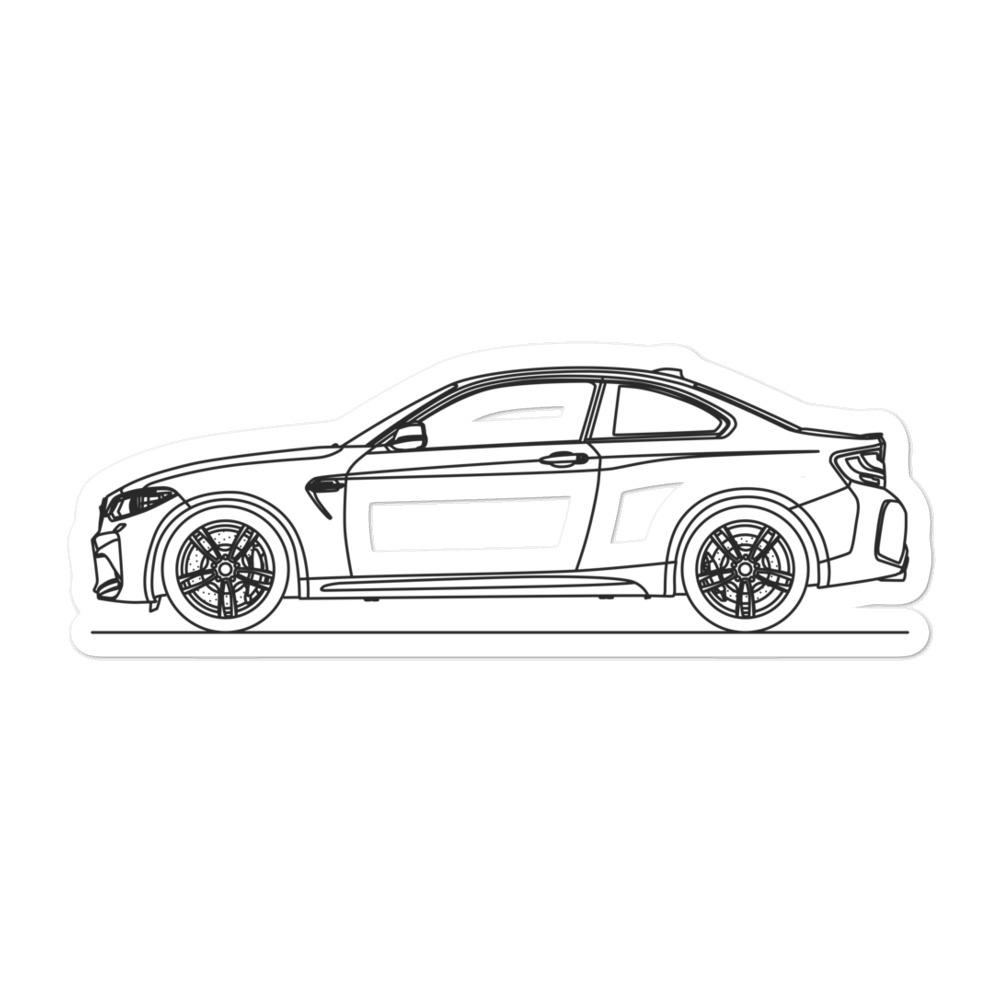 BMW F87 M2 Sticker - Artlines Design