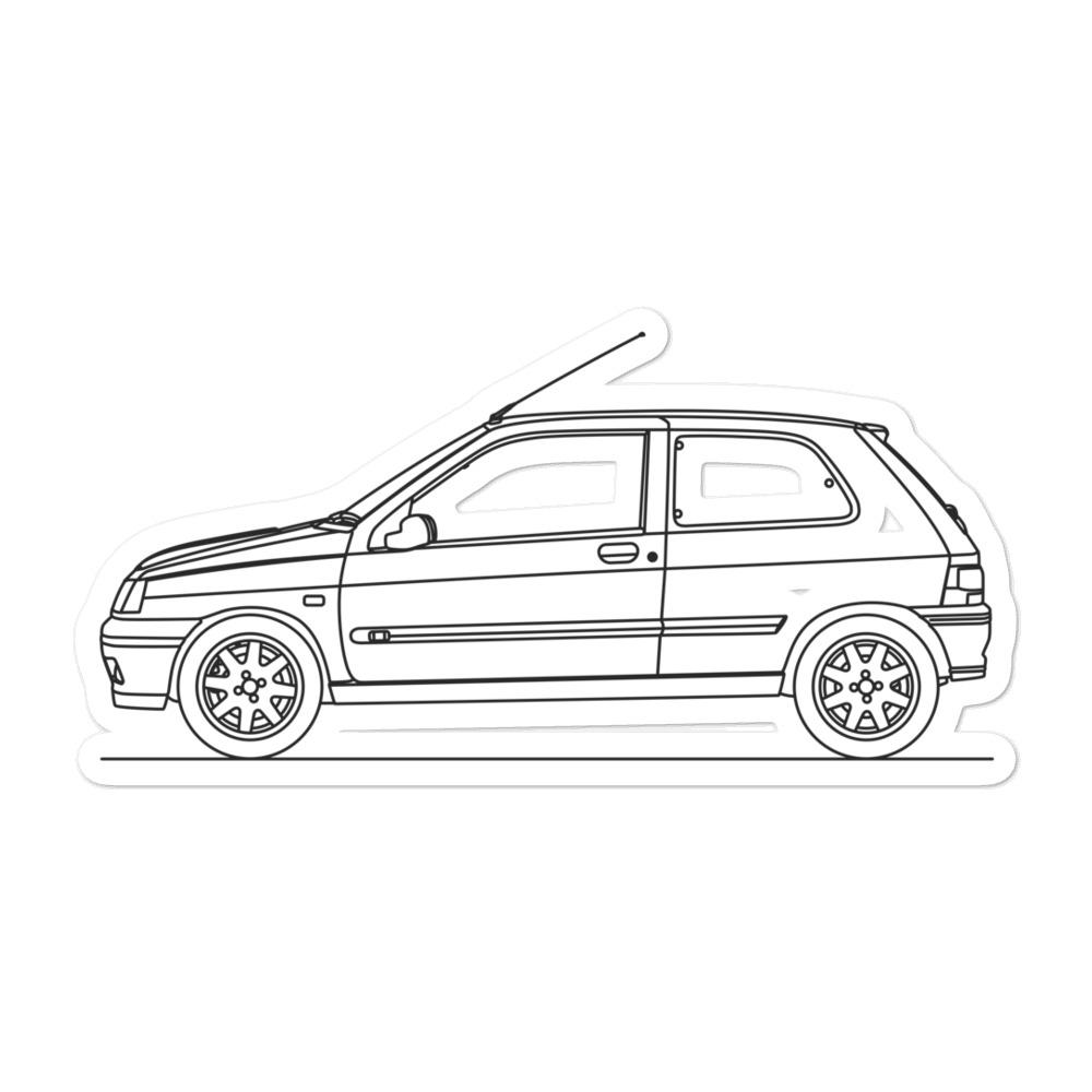 Renault Clio Williams Sticker - Artlines Design