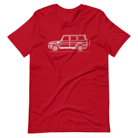Mercedes-Benz G 63 AMG silhouette T-shirt design