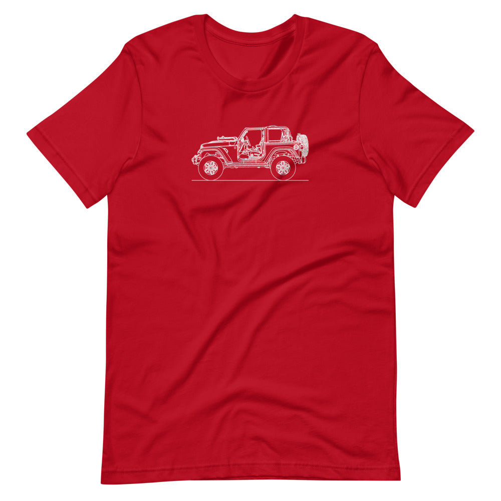 Jeep Wrangler Rubicon JL t-shirt design