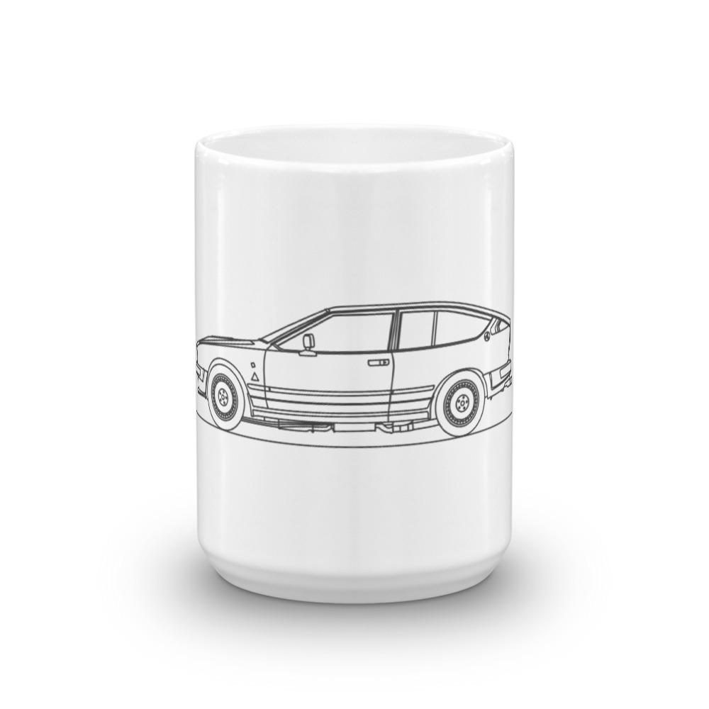 Alfa Romeo GTV6 mug with stylish design