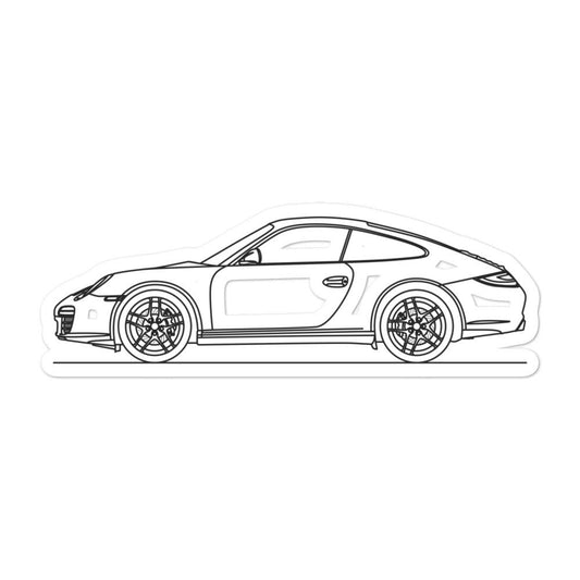 Porsche 911 997.2 Sticker - Artlines Design