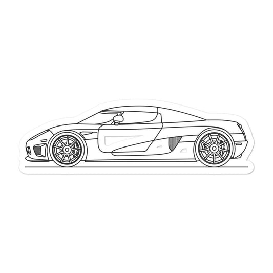 Koenigsegg CCX Sticker - Artlines Design