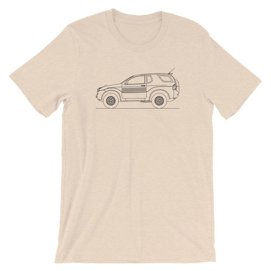 Isuzu VehiCROSS silhouette t-shirt for enthusiasts