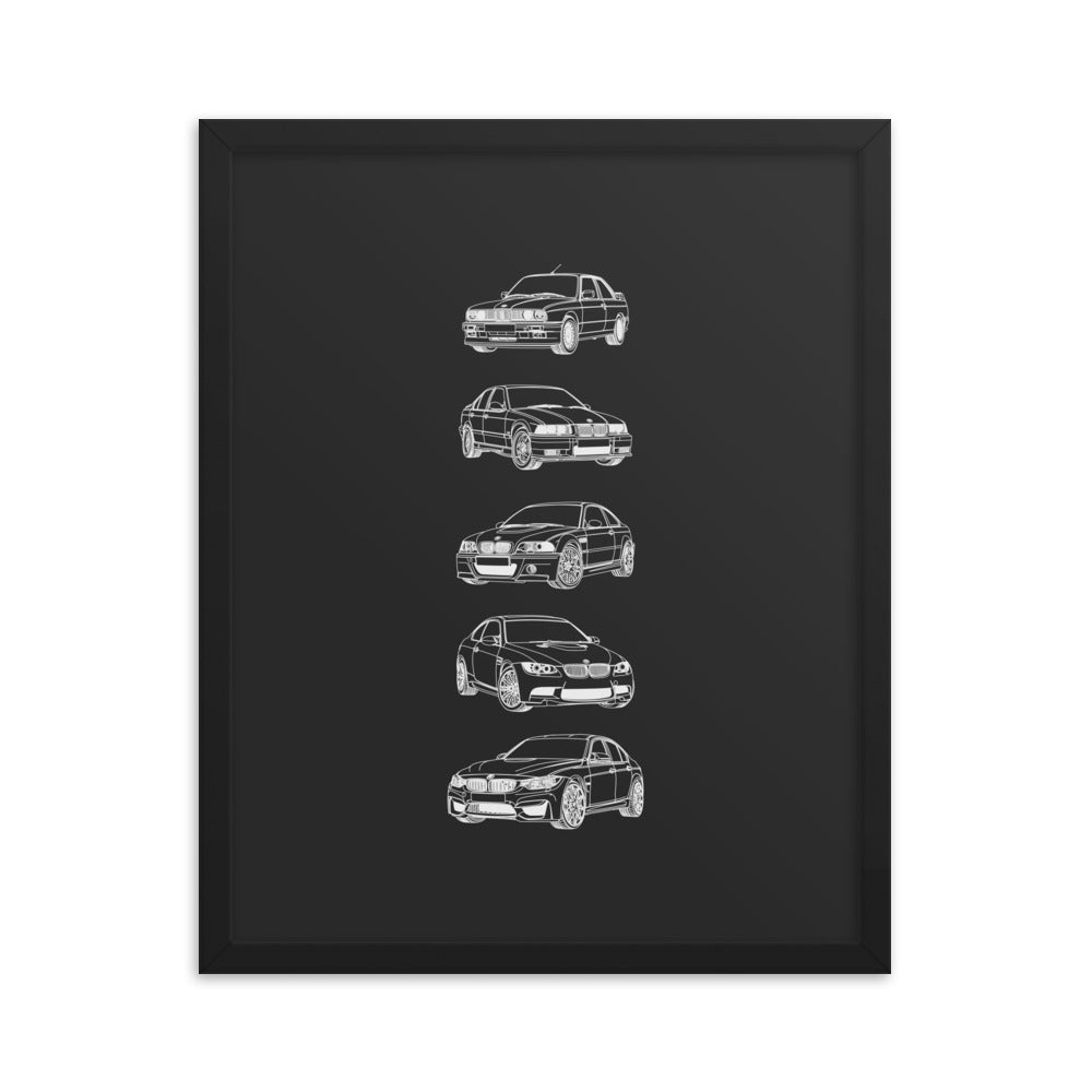 BMW M3 FTQ Evolution Poster