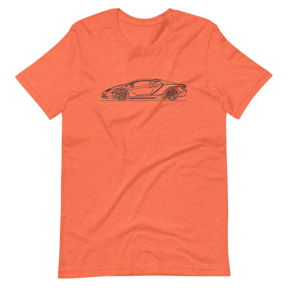 Lamborghini Centenario t-shirt in vibrant design