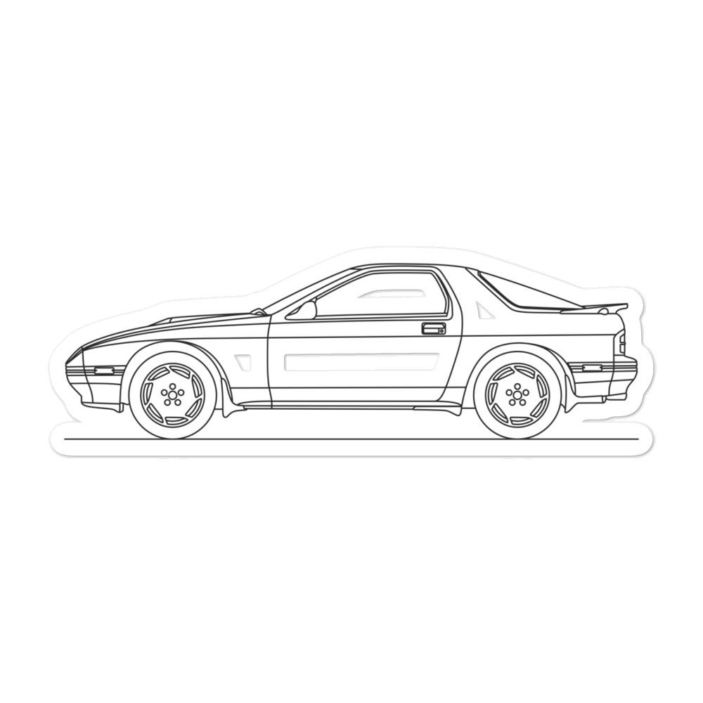 Mazda RX-7 FC Sticker - Artlines Design