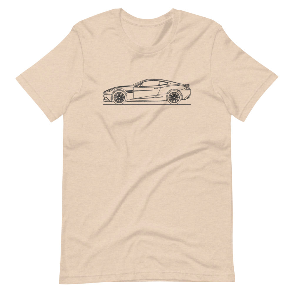 Aston Martin Vanquish Heather Dust T-shirt - Artlines Design