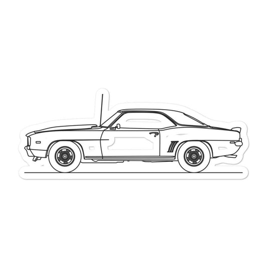 Chevrolet Camaro Z28 I Sticker - Artlines Design