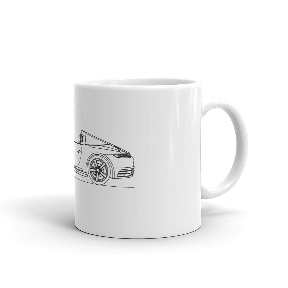 Porsche 911 992 Targa 4 Mug
