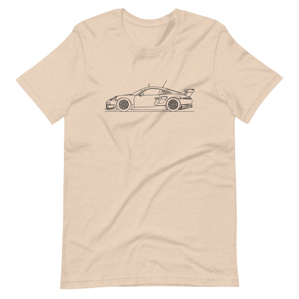 Porsche 911 991.1 RSR T-shirt Heather Dust