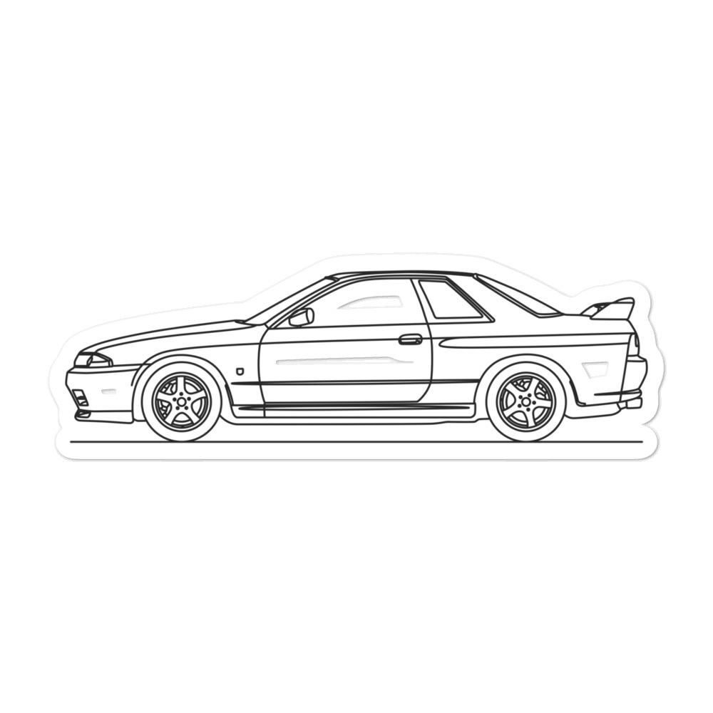 Nissan R32 GT-R Sticker - Artlines Design