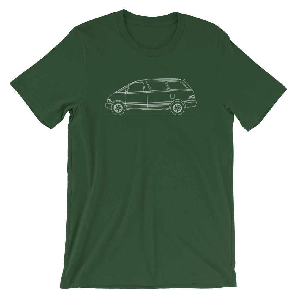 Toyota Previa T-shirt - Artlines Design