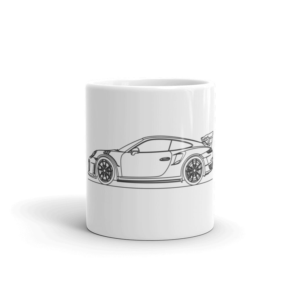 Porsche 911 GT2 RS mug with design