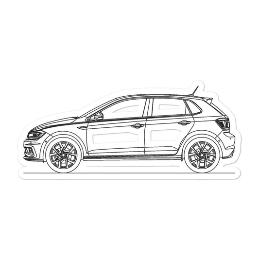 Volkswagen Polo GTI MK6 Sticker