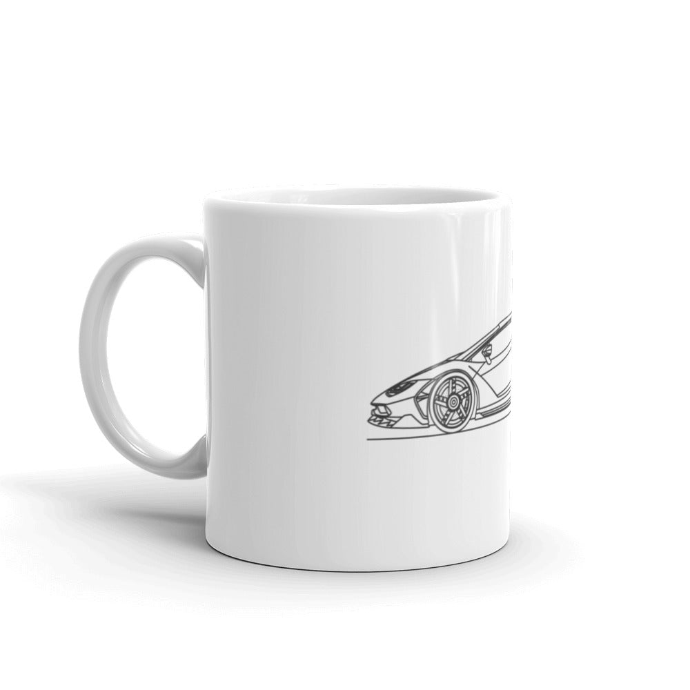 Lamborghini Centenario mug with sleek design