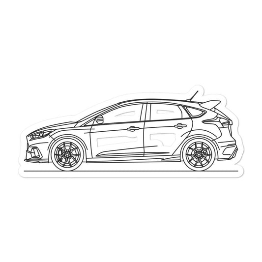 Ford Focus III RS Sticker - Artlines Design