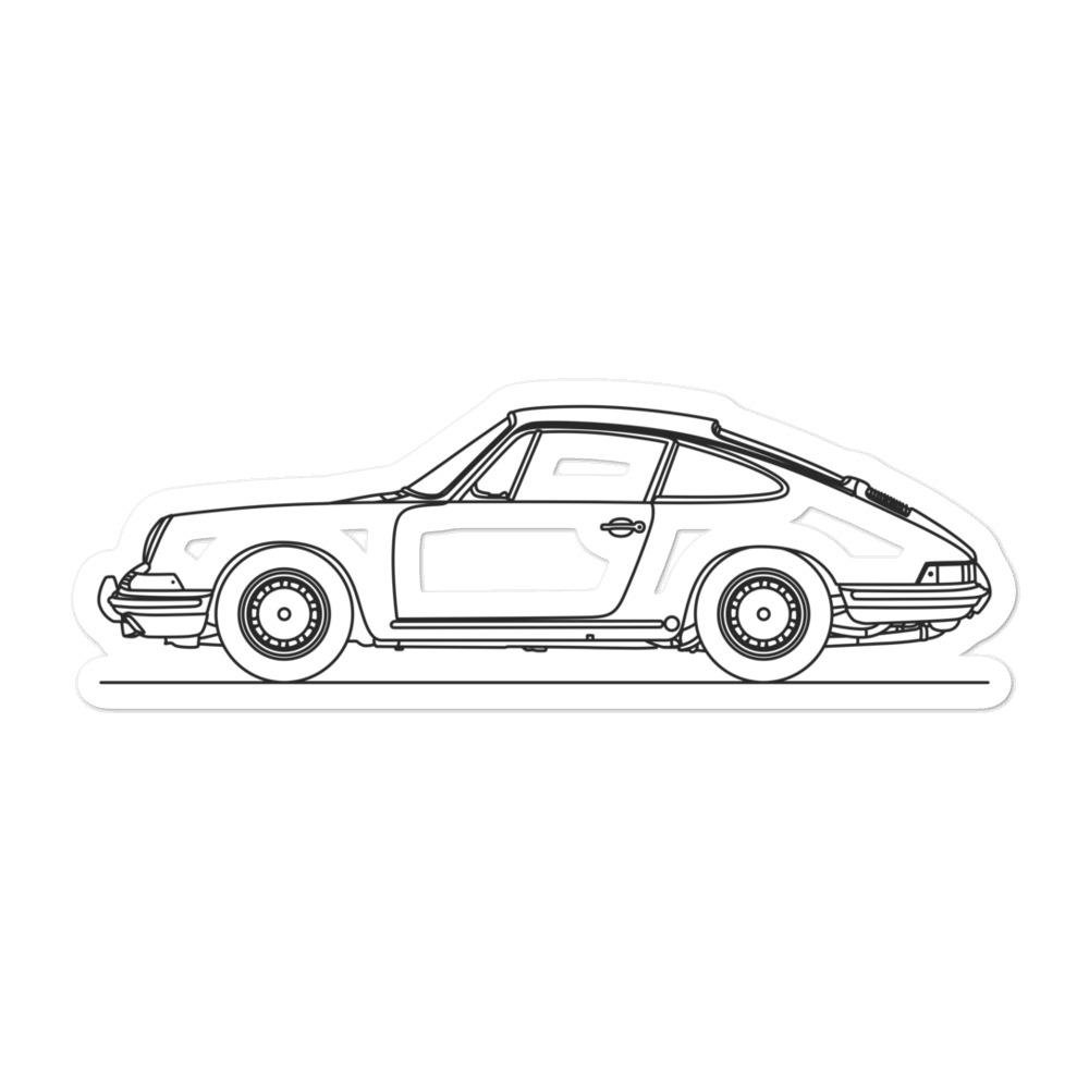 Porsche 911 Classic Sticker - Artlines Design