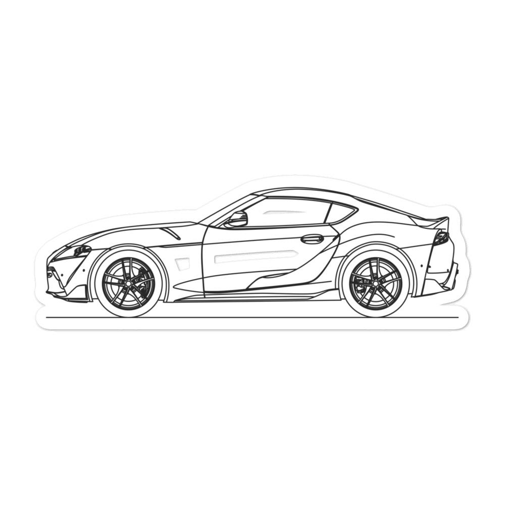 Toyota Prius A90 Sticker - Artlines Design