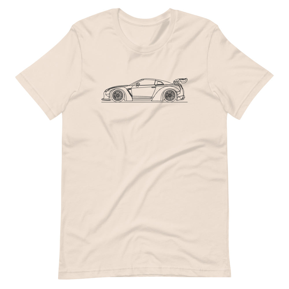 Nissan GT-R R35 Liberty Walk t-shirt design