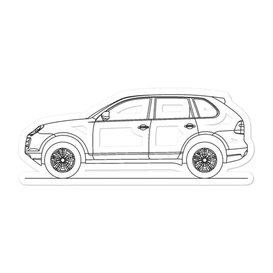 Porsche Cayenne S E1 Sticker