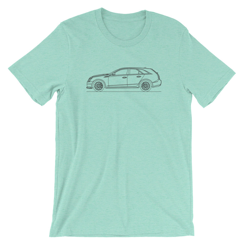 Cadillac CTS-V II Wagon t-shirt design.