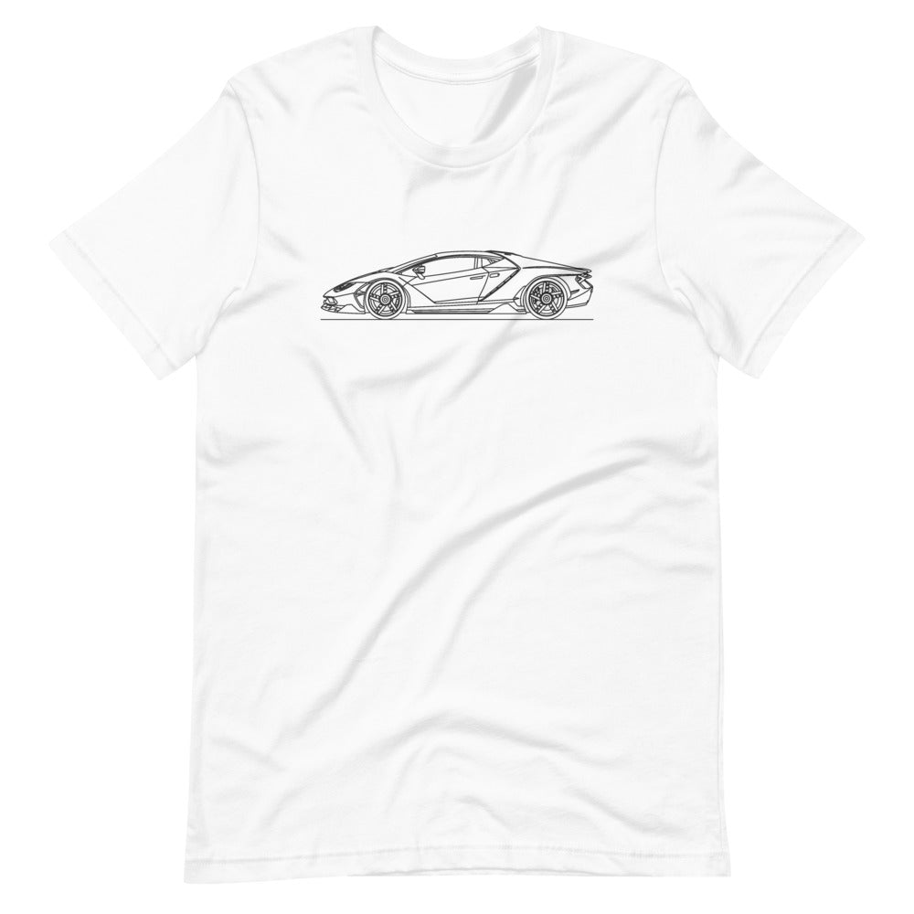Lamborghini Centenario t-shirt in vibrant color