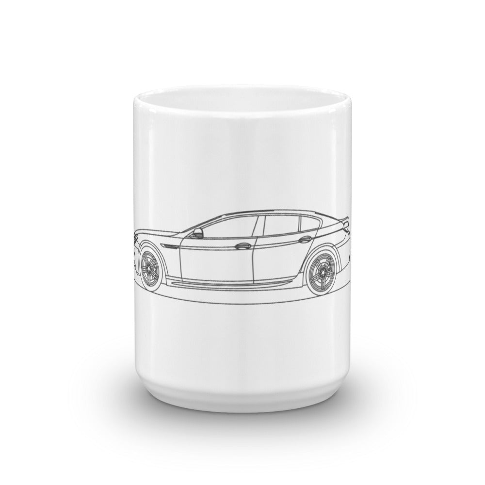 BMW F06 640i M Sport mug with design