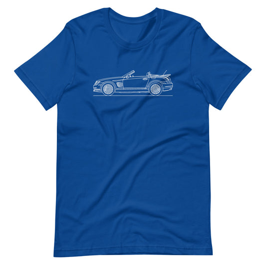 Chrysler Crossfire SRT-6 silhouette T-shirt design