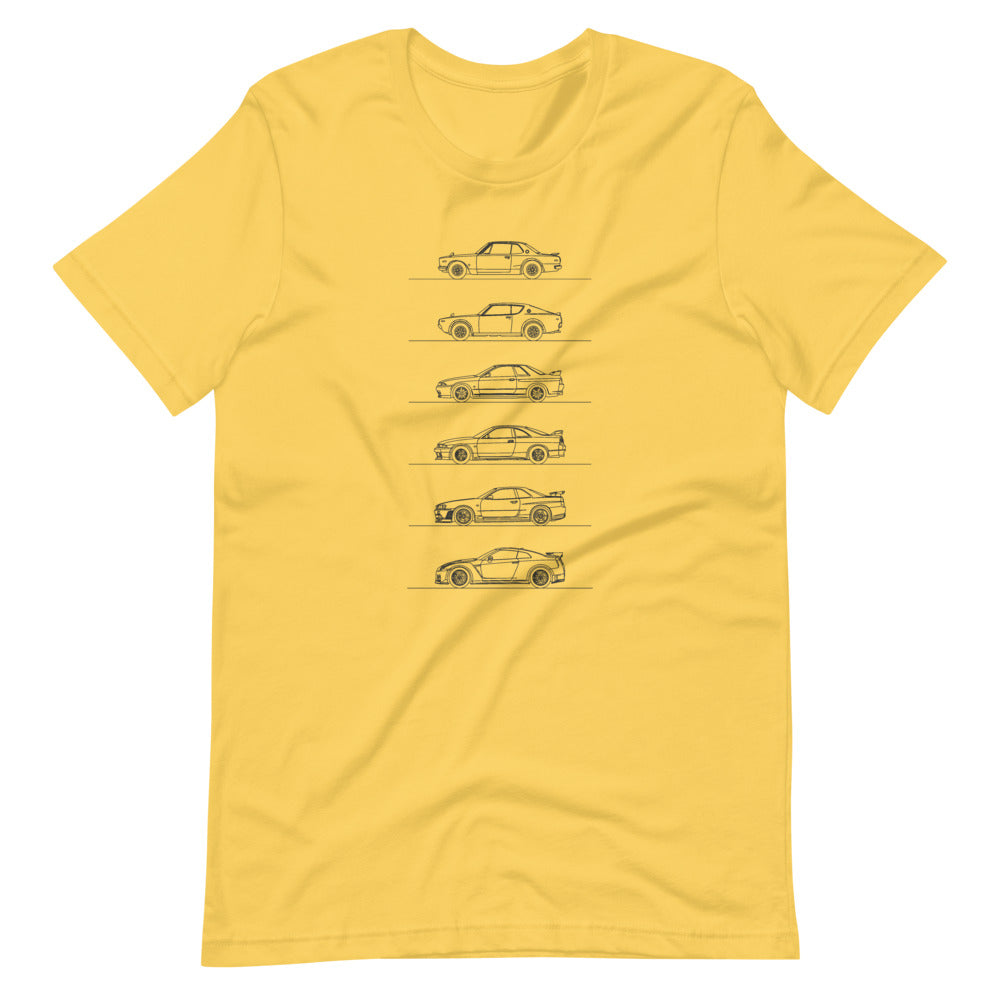 Nissan GT-R Evolution t-shirt in bold design