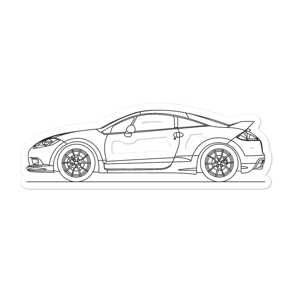 Mitsubishi Eclipse GT 4G Sticker