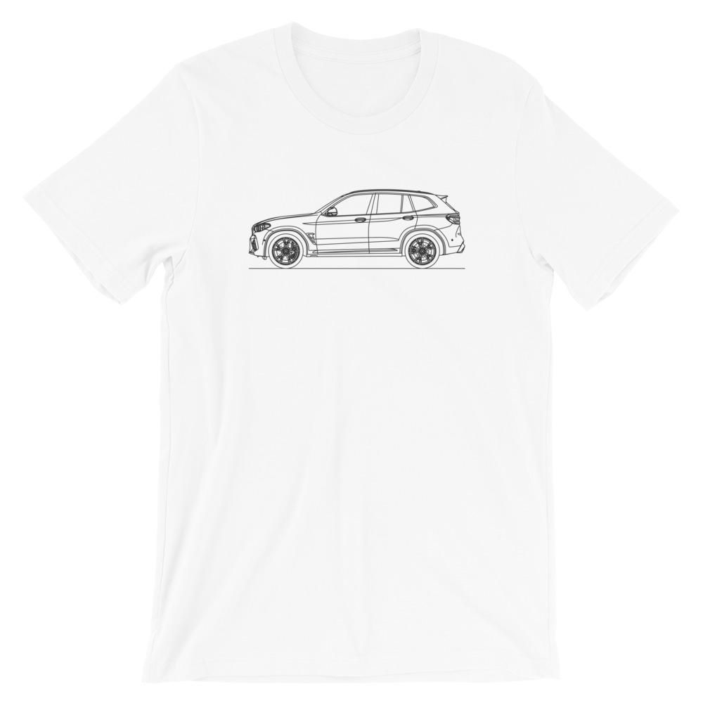 BMW G01 X3M t-shirt in black color