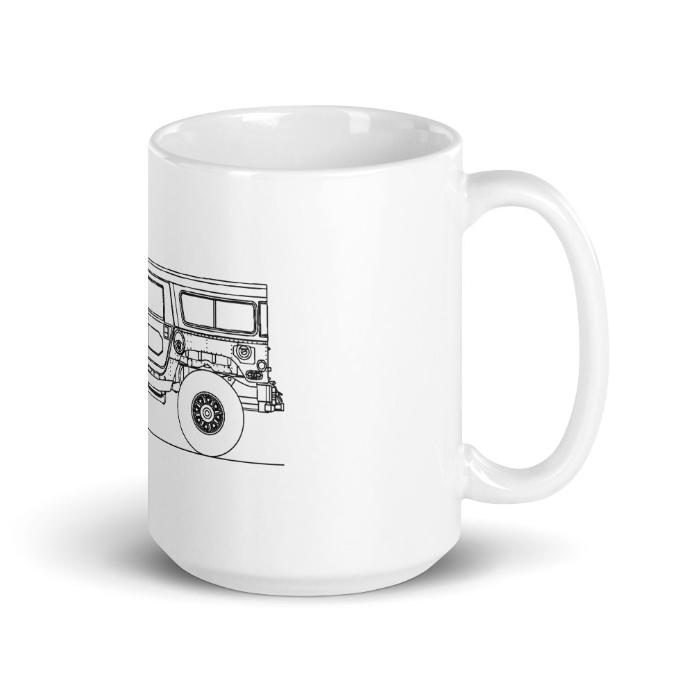 Hummer H1 wagon mug with stylish design