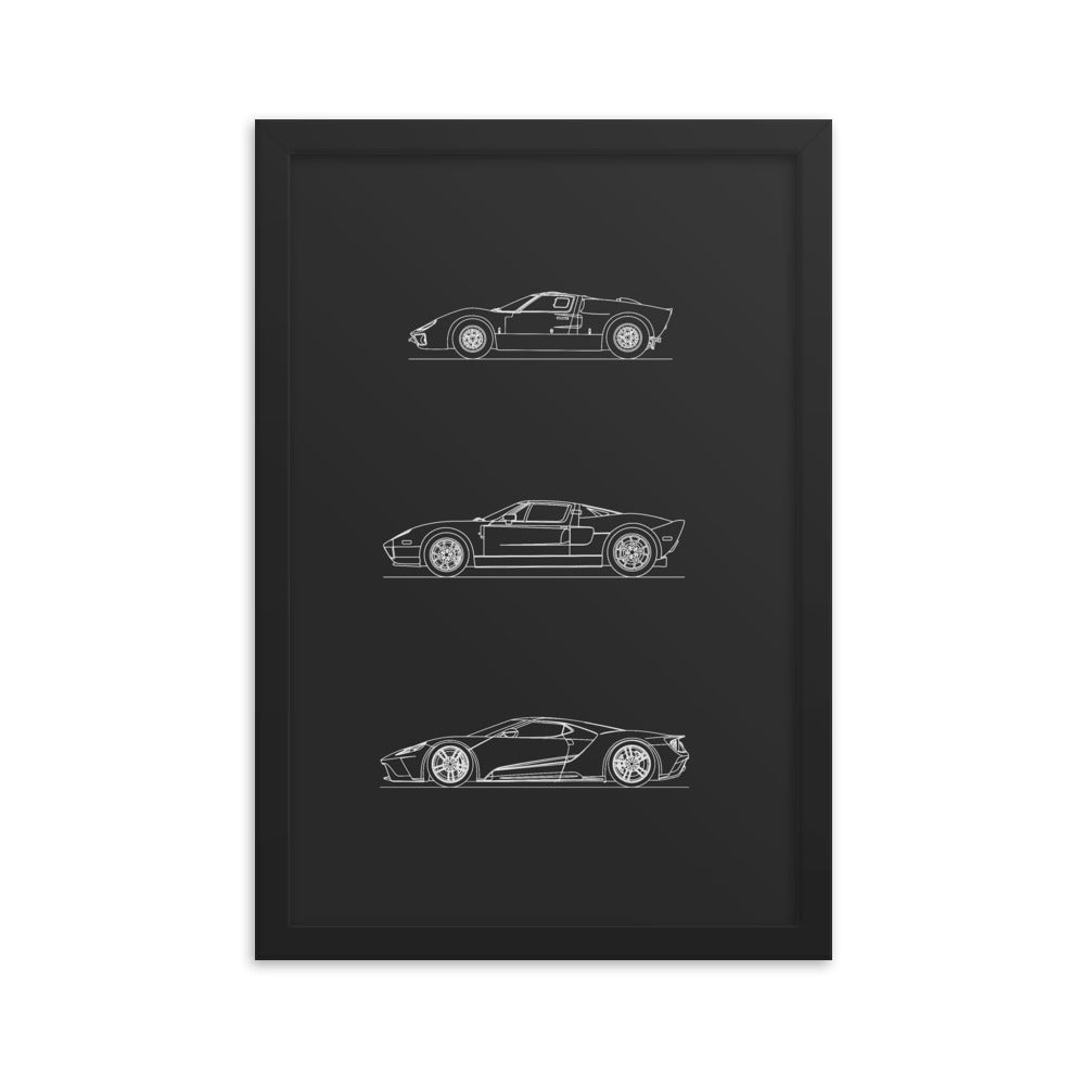 Ford GT Evolution Poster