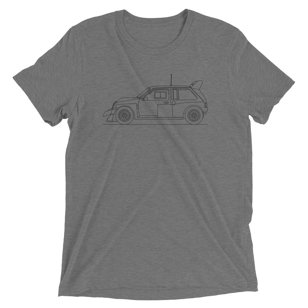 Minimal line art t-shirt in simple design
