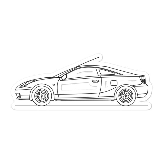 Toyota Celica T230 Sticker - Artlines Design