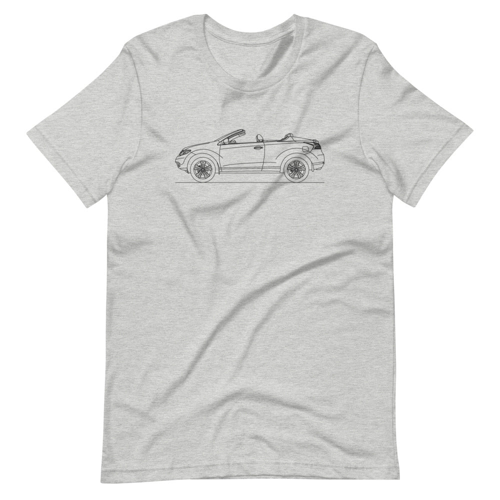 Nissan Murano Crosscabriolet t-shirt on display