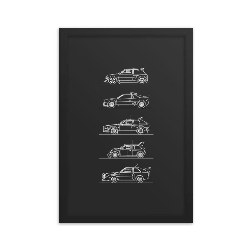 Group B Rally Legends Poster