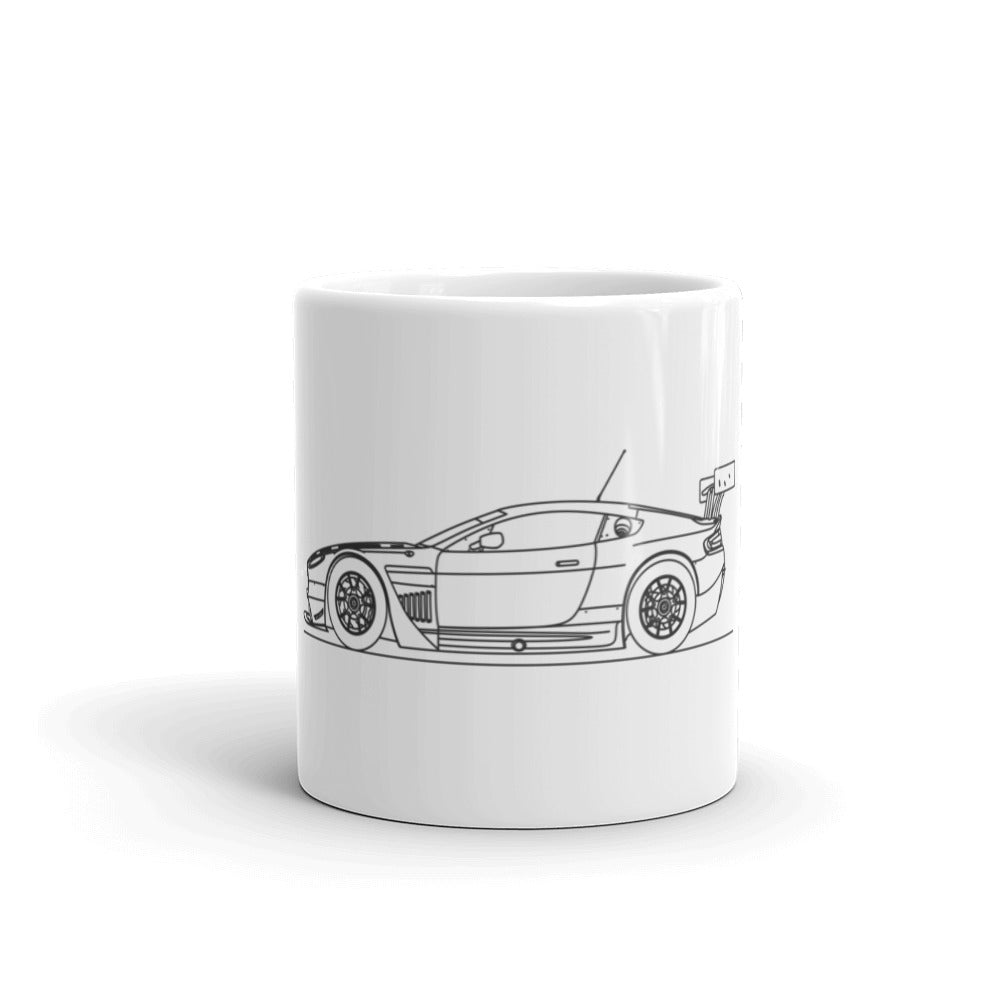Aston Martin Vantage GT3 Silhouette Mug design