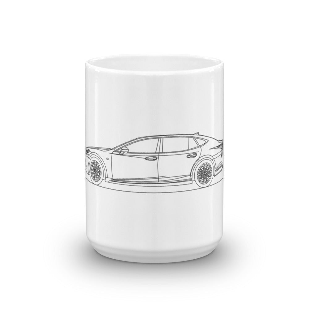 Lexus LS 500h mug with stylish design